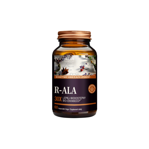 Doctor Life R-ala - 30x Better Bioavailable Bio-enhanced, 60 Capsules