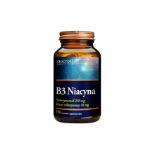 Doctor Life B3 Niacin - Nicotinamide 250 Mg, Nicotinic Acid 16 Mg, 100 Capsules