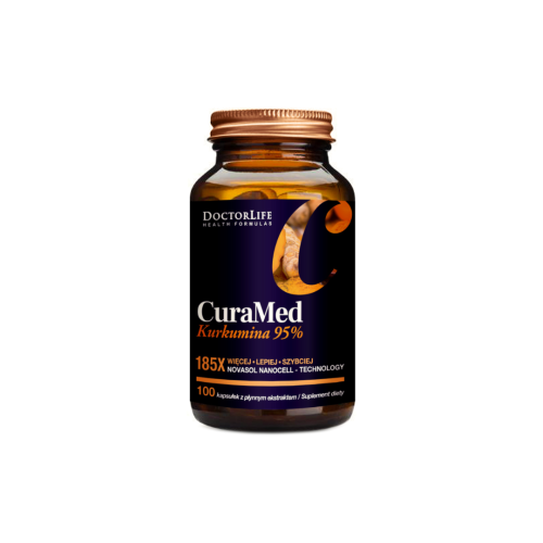Doctor Life Curamed - Curcumin 95%, 100 Capsules