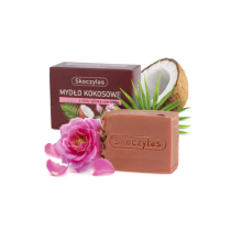 Skoczylas New Coconut Soap With Rose And Red Clay, 100g