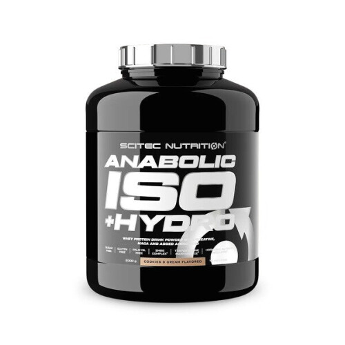 Anabolic Iso + Hydro, Cookies & Cream - 2000 Grams
