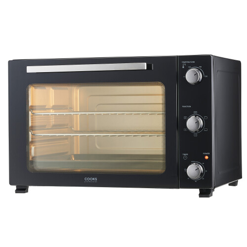 Cooks Professional Cooks Professional 60L Mini Oven | Black / Silver