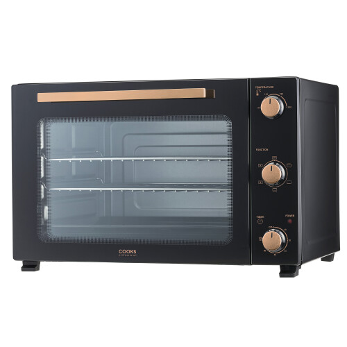 Cooks Professional Cooks Professional 60L Mini Oven | Black / Copper 1