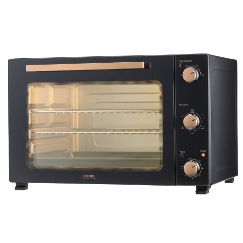 Cooks Professional Cooks Professional 60L Mini Oven | Black / Copper