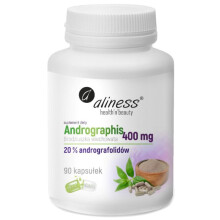 Aliness ANDROGRAPHIS 400mg Brodziuszka IMMUNITY LIVER Antioxidation