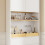 SoBuy Colonne SdB Blanche Éclairage BZR241-E-W 7