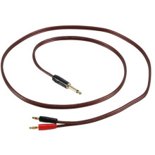 1/4 for TS to Banana Plug,6.35Mm TS Phono to Banana Plug Speaker Audio Cable,Gold-Plated 1/4 TS Male to Dual Banana