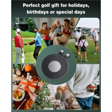 6-Delige Set Magnetische Golfpetclips en Balmarkers - Veilige Houder voor Petten, Riemen of Tassen, Petclip