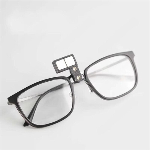 For  Osmo  Camera Magnetic Mount Eyeglass Frame Clip Bracket Eye-Level POV Shooting Accessories Vertical 1
