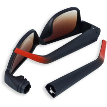 Sunglasses, Multifunctional Sunglasses with Storage Compartment, Polarized Sports Sunglasses, for Driving, Fishing, 1PC