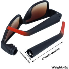 Sunglasses, Multifunctional Sunglasses with Storage Compartment, Polarized Sports Sunglasses, for Driving, Fishing, 1PC