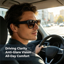 Sunglasses, Multifunctional Sunglasses with Storage Compartment, Polarized Sports Sunglasses, for Driving, Fishing, 1PC