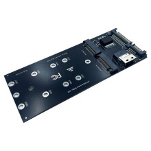 Adaptador M.2 para SFF-8654 para SSD NVMe M.2, Placa de Expansão de 22 Pinos para M.2, Adaptador Combinado 2 em 1
