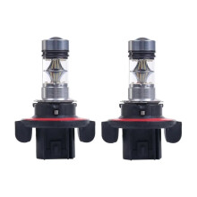 2Pcs H13 9008 6000K 100W LED 20-SMD Chip Led Projector Fog Driving DRL Light Bulbs White 2-Pack