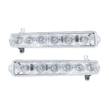 Farol de Neblina LED DRL para C1 2006-2017 e para C3 2015-2019, Luz de Condução Diurna Automática, Luz de para-Choque.