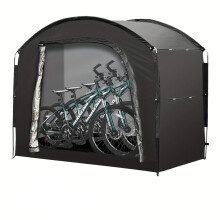 Tente de stockage extérieur pour vélos et motos, 210D imperméable, 220x150x185cm
