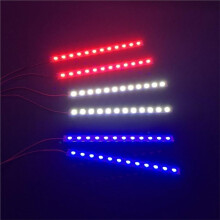 24 Luces LED para Chasis de Coches RC 1/10 1/8 Drift Buggy Crawler para HSP HPI Redcat para MST Model Accessories C