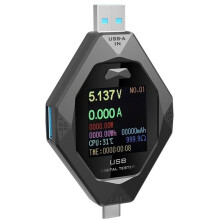 USB Voltage Tester Type C Voltage Current Meter Monitor 3.6-32V 0.1-8A Multifunction Power Detection Analyzer Tool