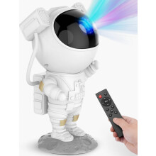 Star Projector Galaxy Night Light - Astronaut Space Projector, Starry Nebula Ceiling LED Lamp with Timer and Remote, Kids Room Decor Aesthetic, for C