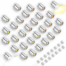 30 mini-ledlampjes voor knutselprojecten, kleine lampjes met 45 batterijen - Speciaal cadeau