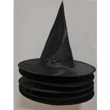 zengxiaoyun 5 piezas de sombreros de bruja, decoración de sombreros de bruja de Halloween, para dec