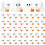 VioraWhite 50 Pcs Halloween Mini Ghosts Figurines Resin Tiny Ghosts, Ghost_Special Gift 1