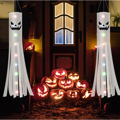 Σημαία αντιανεμικών 180cm με φάντασμα Halloween μ