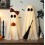 Halloween Decorations Indoor, 2 Pack Lighted Ghost Decor with Broom Pumpkin_Special Gift 1