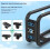 Suitable for  X6 Camera PC Plastic Protective Case, Hard Shell Housing Cover, Anti-Scratch Shockproof Shell 6