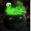 Halloween Witches Cauldron Decorations with Skeleton & Mist Maker_Special Gift 1