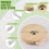 2 Pcs LED Base Wood Light Display Stand with 6-LED,Round_Special Gift 2