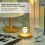 2 Pcs LED Base Wood Light Display Stand with 6-LED,Round_Special Gift 4