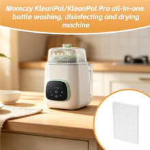 Pacote com 4 Filtros de Reposição para Lavadora e Secadora de Mamadeiras para KleanPal Pro GROWNSY, MOMFANN e Papablic HEPA 13