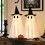 Halloween Decorations-Set of 2 Light-Up Ghosts with Witch Hats_Special Gift 4