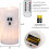 Halloween Ghost Flameless Pillar Candles with Remote Timer, 2PCS_Special Gift 2