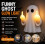 Ghost Middle Finger Light Funny Halloween Ghost Figurine LED Glow Light Up_Special Gift 2