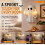 Ghost Middle Finger Light Funny Halloween Ghost Figurine LED Glow Light Up_Special Gift 3