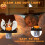 Ghost Campfire Nightlight, Ghosts Roasting Marshmallows_Special Gift 5