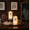 Halloween Ghost Flameless Pillar Candles with Remote Timer, 2PCS_Special Gift 6