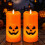 Halloween Ghost Flameless Pillar Candles with Remote Timer, 2PCS_Special Gift 7