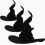 3 Pcs Halloween Witch Hat, Large Ruched Witch Hat, Women_Special Gift 9