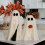 Halloween Decorations Indoor, 2 Pack Lighted Ghost Decor with Broom Pumpkin_Special Gift 5