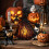 Λάμπα μάγισσας για το Halloween, νυχτικό φως LED 3