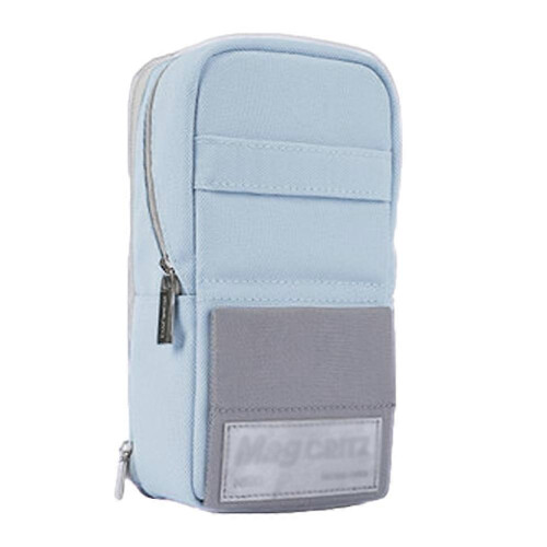 Trousse à crayons élégante à grande capacité, compartiments multiples, usage professionnel et étudiant, compatible avec