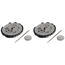 2X Mouvement à Quartz VR32 à Calendrier Unique Mouvement de Haute Précision Remplaçable VR32A VR32B Pièces de Réparation de Poignet de Montre