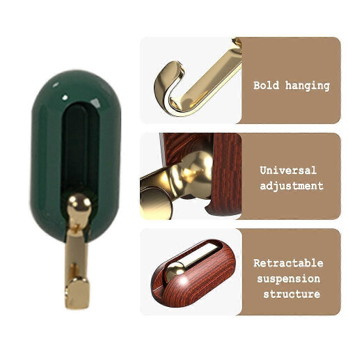 Adhesive Hooks  Wall Hooks Key Hooks for Wall Decorative Key Holder Rack Self Adhesive Wall Hooks 2