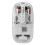 Transparent Computer 2.4G BT1 BT2 Tri Mode Rechargeable Wireless Bluetooth Mouse with USB Receiver for Laptop 2