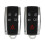 2X compatible with Jaguar Key Shell Jaguar 5 Button XK XKR Car Key Shell 1