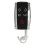 2X compatible with Jaguar Key Shell Jaguar 5 Button XK XKR Car Key Shell 3