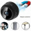 1080p Wireless Magnetic Trailer Hitch Rear View Camera, 32GB Storage, Adjustable 3
